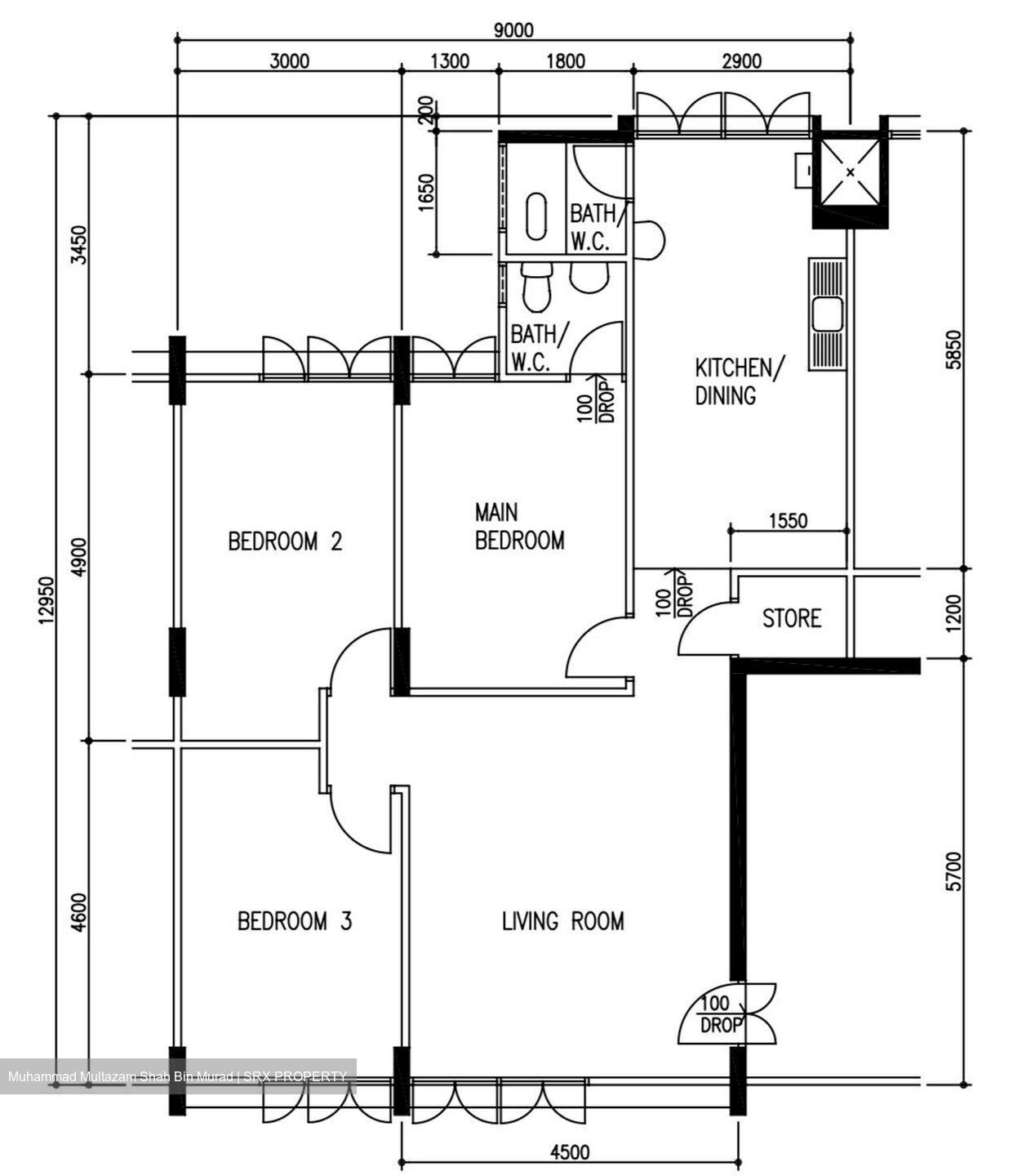 Blk 248 Tampines Street 21 (Tampines), HDB 4 Rooms #556059521